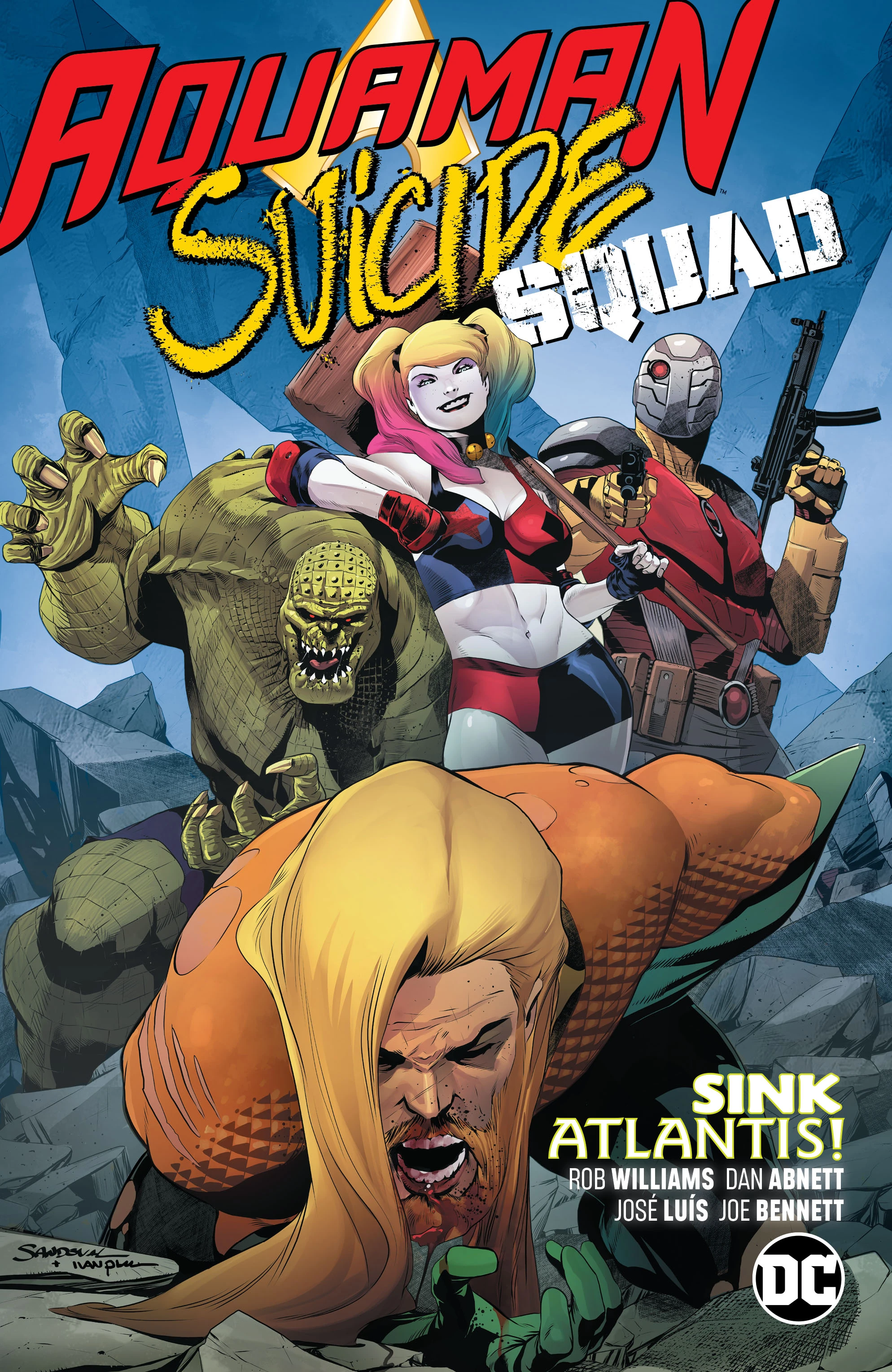 Aquaman/Suicide Squad: Sink Atlantis (DC, 2019) cover